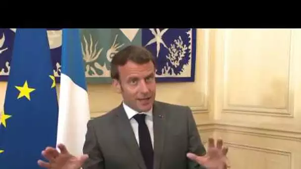 Discours d'Emmanuel Macron à l'issue du Conseil européen consacré à la lutte contre le COVID-19