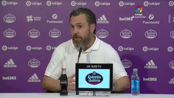 Rueda de prensa Real Valladolid CF vs FC Barcelona