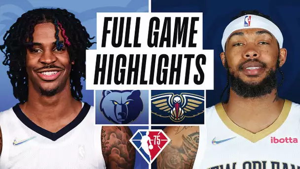 GRIZZLIES at PELICANS | FULL GAME HIGHLIGHTS | November 13, 2021