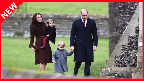 ✅  Kate Middleton et William : cette règle qu'ils ont le droit d'enfreindre pour Charlotte et George