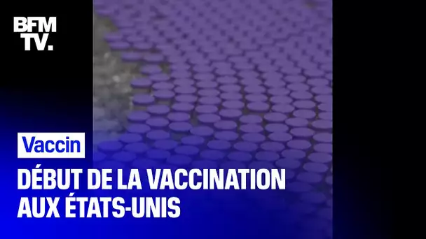 États-Unis: l'impressionnant dispositif d'acheminement du vaccin