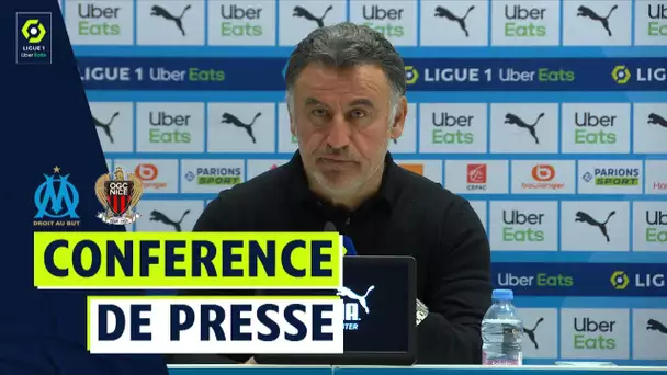 Conférence de presse OLYMPIQUE DE MARSEILLE - OGC NICE (2-1)  / 2021/2022