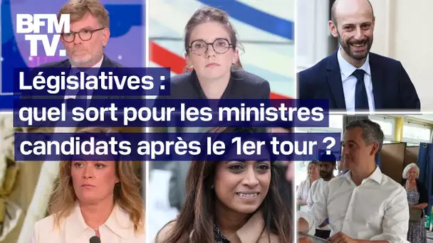 Législatives: quel sort pour les ministres candidats après le premier tour?