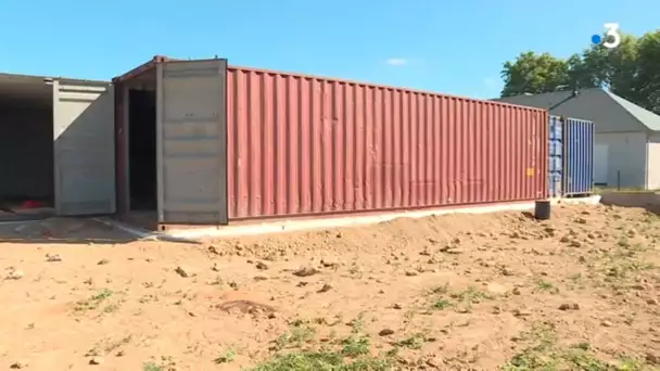 Mayenne : des maisons en containers