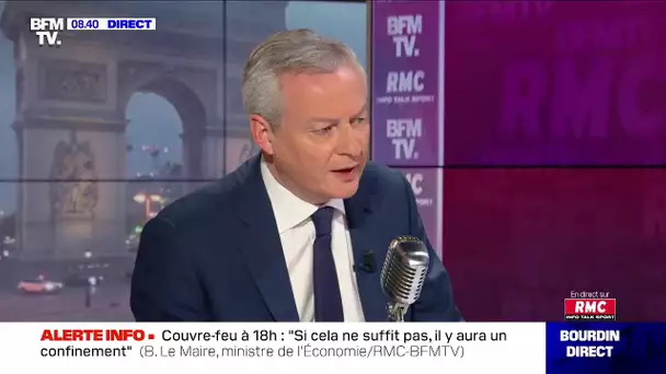 Assurances: "On ne se sortira de cette crise que sur la base de la solidarité" - Bruno Le Maire