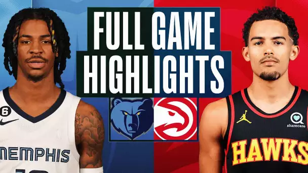 GRIZZLIES at HAWKS | FULL GAME HIGHLIGHTS | March 26, 2023