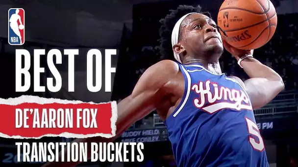 De'Aaron Fox BEST Transition Finishes 🦊😤