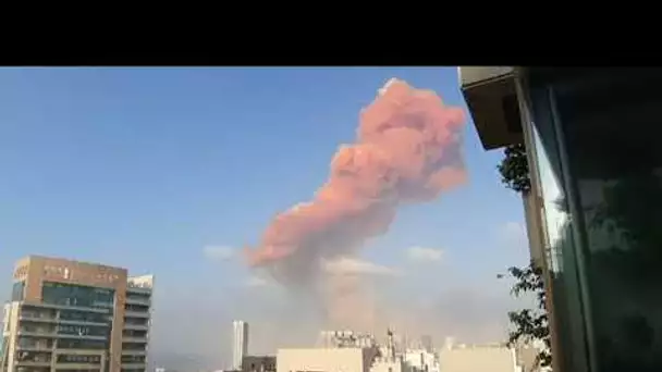 Liban : deux explosions massives secouent la capitale Beyrouth