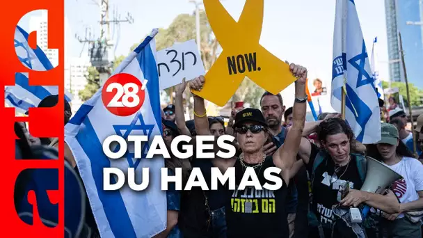 Otages du Hamas : les Israéliens font pression sur Netanyahu | 28 minutes | ARTE