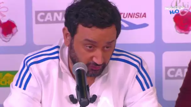 Cyril Hanouna donne une conférence de presse après sa défaite contre Stéphane Plaza