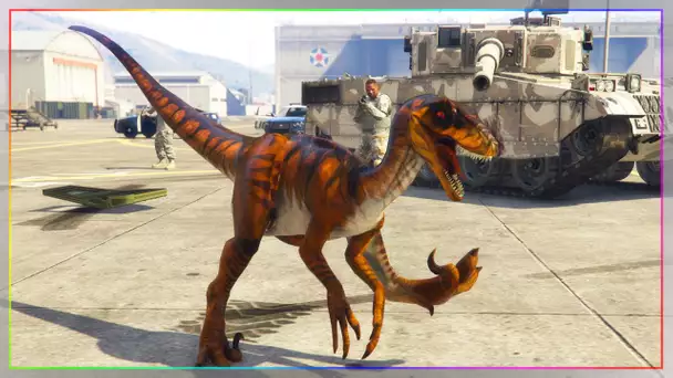 UN DINOSAURE DANS LA VILLE | GTA 5