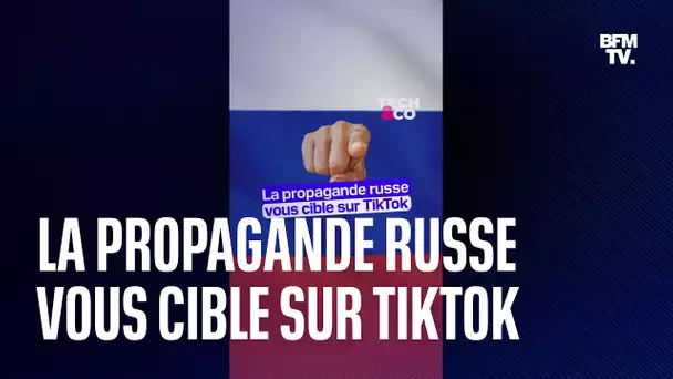 Vous avez peut-être été ciblé par de la propagande russe sur TikTok