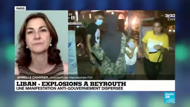 Explosions à Beyrouth : les manifestations se multiplient dans la capitale libanaise