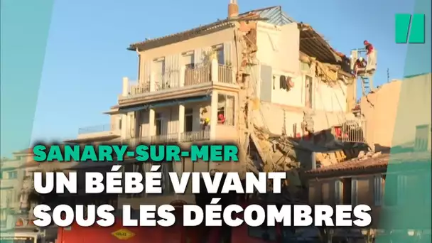 À Sanary-sur-mer, un immeuble s'effondre et fait au moins un mort