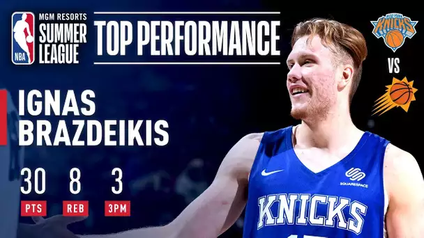 Ignas Brazdeikis Drops Game-High 30 Points in OT Thriller vs. Phoenix