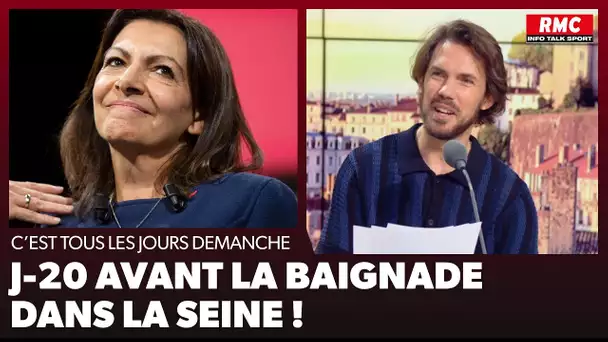 Arnaud Demanche : J-20 avant la baignade dans la Seine !