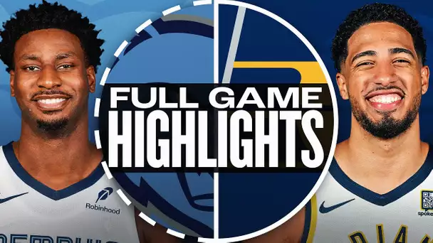 GRIZZLIES at PACERS | FULL GAME HIGHLIGHTS | February 20, 2025