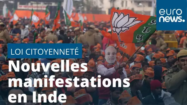 Nouvelles manifestations en Inde contre la loi sur la citoyenneté