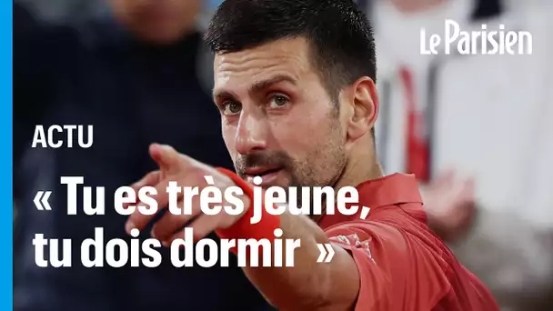 Novak Djokovic surpris de voir que des enfants ont assisté à sa victoire à 3 heures du matin