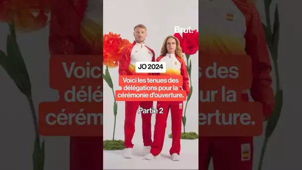 Les tenues des délégations pour la cérémonie d'ouverture (partie 2) #paris2024