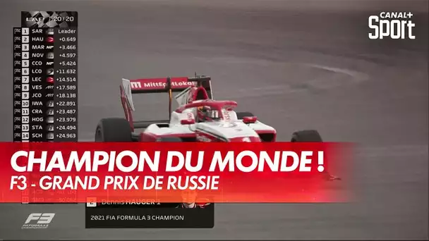 Dennis Hauger Champion du monde de Formule 3