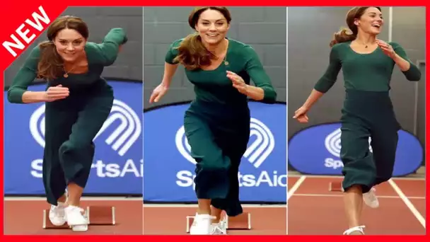 ✅  Quand Kate Middleton s’apprête à piquer un sprint : cette vidéo qui va faire le buzz