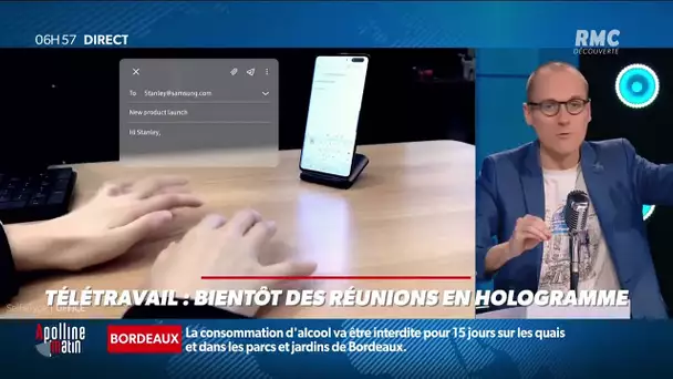 Télétravail: bitnôt des réunions en hologramme ?