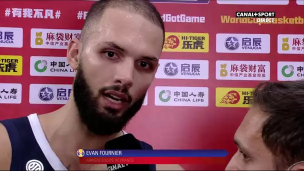 Evan Fournier commente l'exploit des Bleus