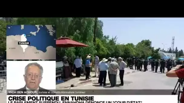 Tunisie : "Un coup d'État constitutionnel" dénonce Yadh Ben Achour • FRANCE 24