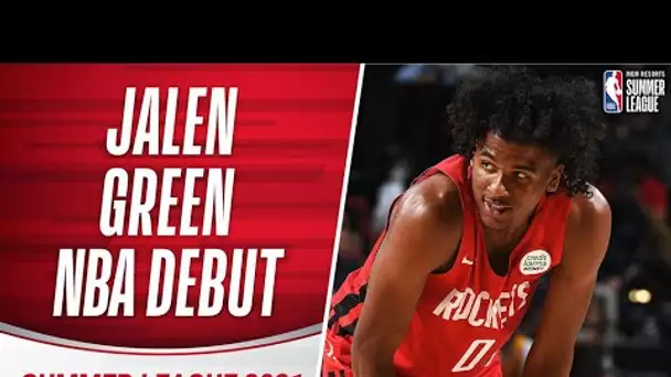 Jalen Green BALLS OUT in NBA Debut (23 PTS) 🚀