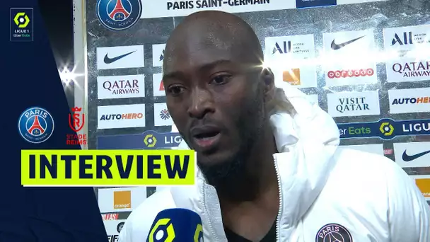 Interview de fin de match : PARIS SAINT-GERMAIN - STADE DE REIMS (4-0)  / 2021/2022