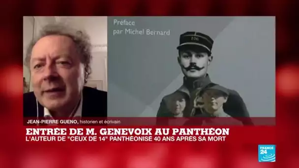 "Maurice Genevoix était un lanceur d'alerte", l'auteur de "Ceux de 14" entre au Panthéon