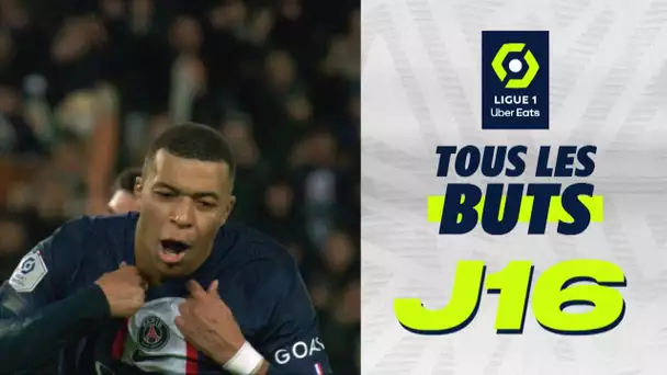 Tous les buts de la 16ème journée - Ligue 1 Uber Eats / 2022/2023