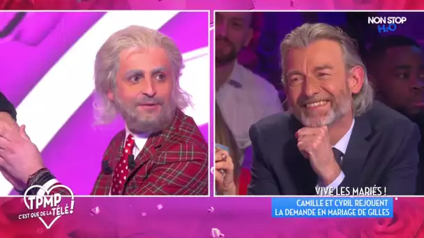 Camille Combal parodie la demande en mariage de Gilles Verdez à Fatou