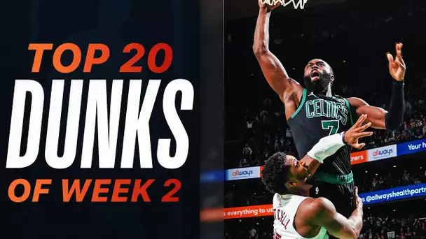 NBA's Top 20 dunks of Week 2 | 2022-23 Season