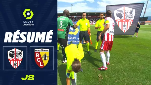 AC AJACCIO - RC LENS (0 - 0) - Résumé - (ACA - RCL) / 2022/2023