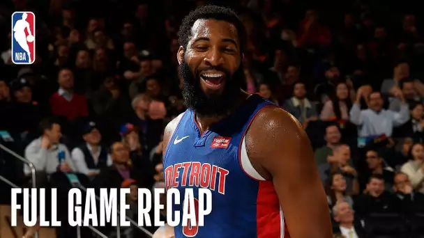 PISTONS vs KNICKS | Detroit Eyes Playoff Berth | April 10, 2019