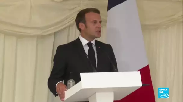 Emmanuel Macron à Londres pour les 80 ans de l'appel du général de Gaulle