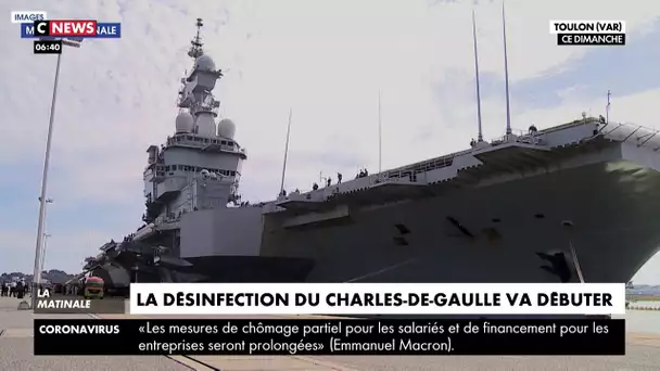 Coronavirus : la désinfection du Charles-de-Gaulle va débuter