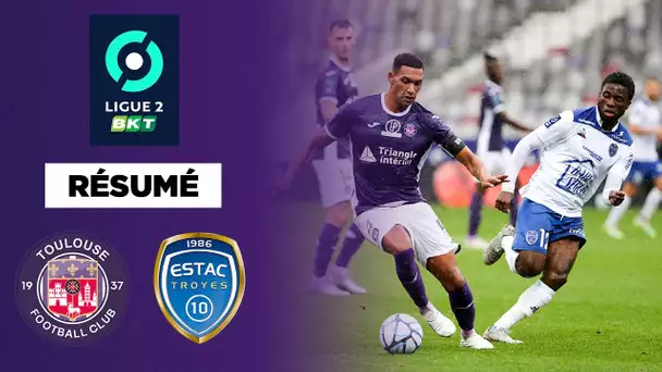 Résumé - Ligue 2 BKT : Troyes manque un joli coup à Toulouse !