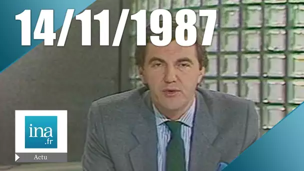 20h Antenne 2 du 14 novembre 1987 - 1er salon international de l'art funéraire | Archive INA