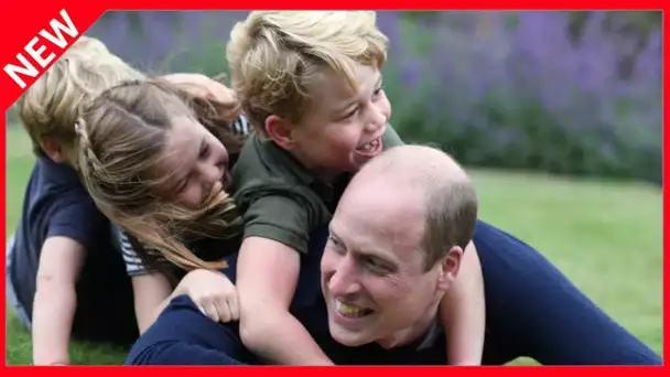 ✅  Prince William : ses touchantes confidences sur George, Charlotte et Louis