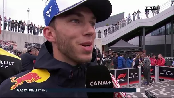 La réaction de Pierre Gasly après les qualifications