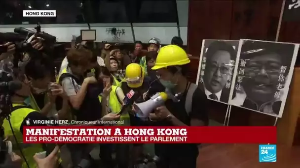 Hong Kong : Les manifestants demandent la libération de prisonniers