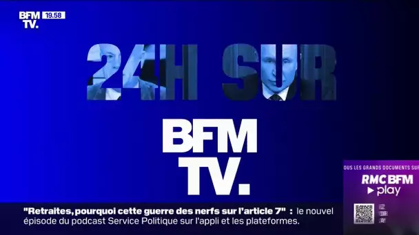 24H SUR BFMTV - La mobilisation contre la réforme des retraites et l'affaire Palmade