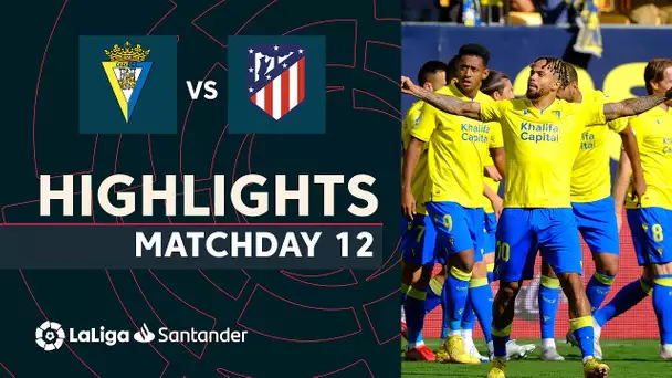 Resumen de Cádiz CF vs Atlético de Madrid (3-2)