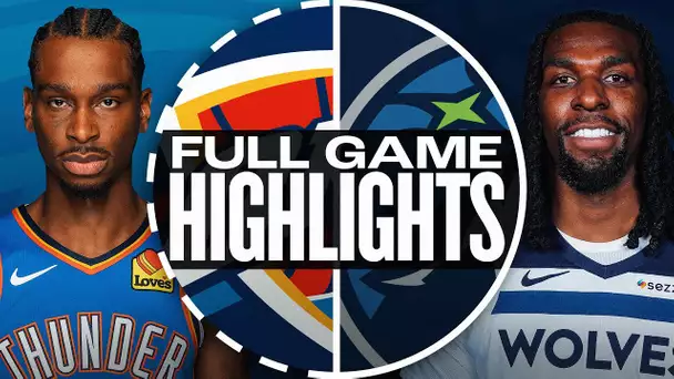 THUNDER at TIMBERWOLVES | FULL GAME HIGHLIGHTS | February 13, 2025