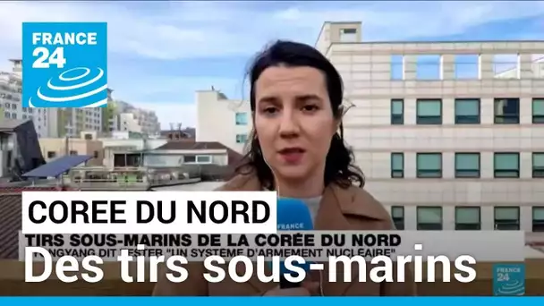 Tirs sous-marins de la Corée du Nord • FRANCE 24