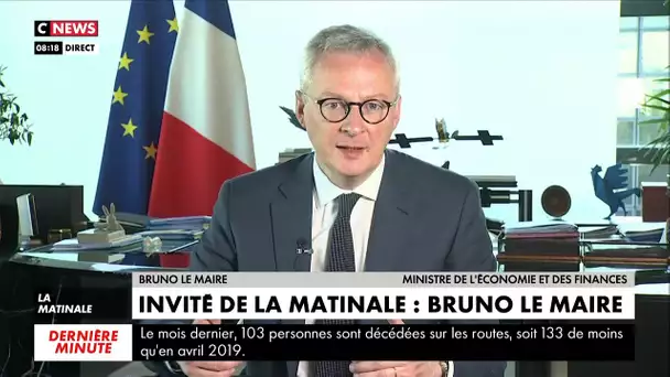 «Je préfère un redémarrage économique lent mais solide», déclare Bruno Le Maire