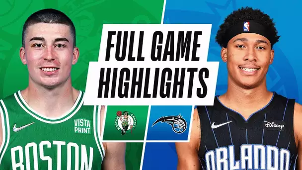 CELTICS at MAGIC | NBA PRESEASON FULL GAME HIGHLIGHTS | October 13, 2021